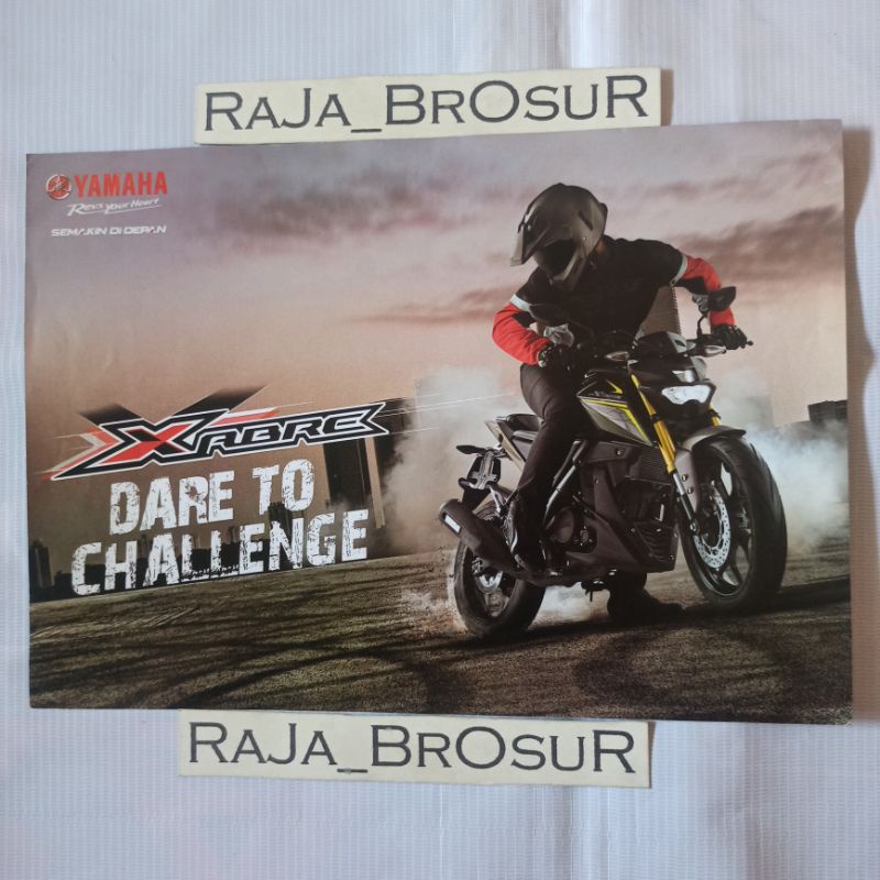Poster brosur Yamaha Xabre 2017
