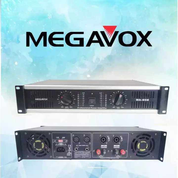 Power Amplifier MEGAVOX MV MA-502 / MA502