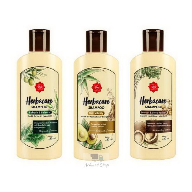 Viva Herbacare Shampoo 180 ml - shampo herbal viva 180 ml