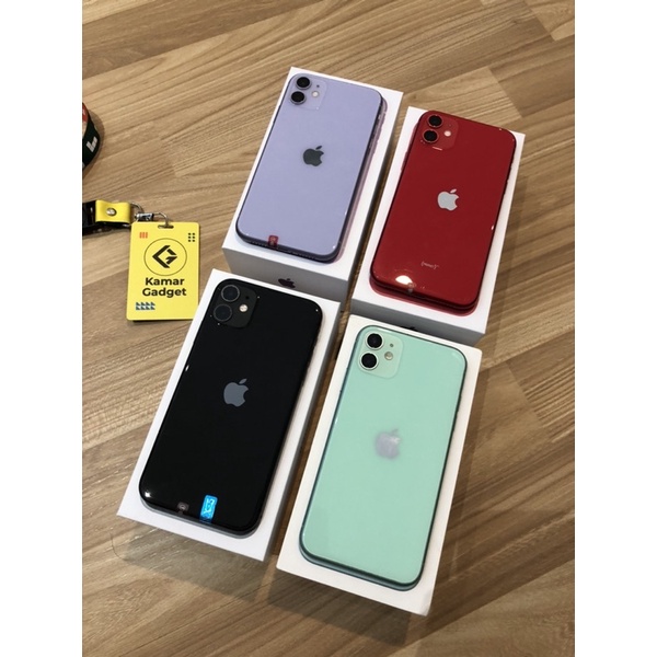 iphone 11 64gb 128gb 256gb purple green white black yellow red