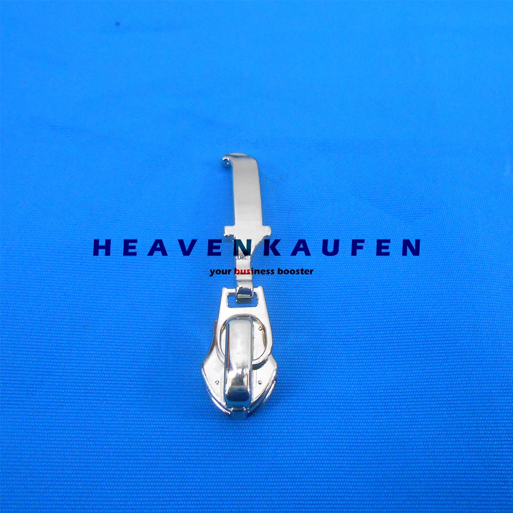 Kepala Resleting / Kepala Zipper YKK No 5 Nikel Silver Kode CN