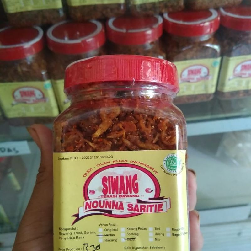 

siwang (terasi danbawang) nounna saritie 180 gr