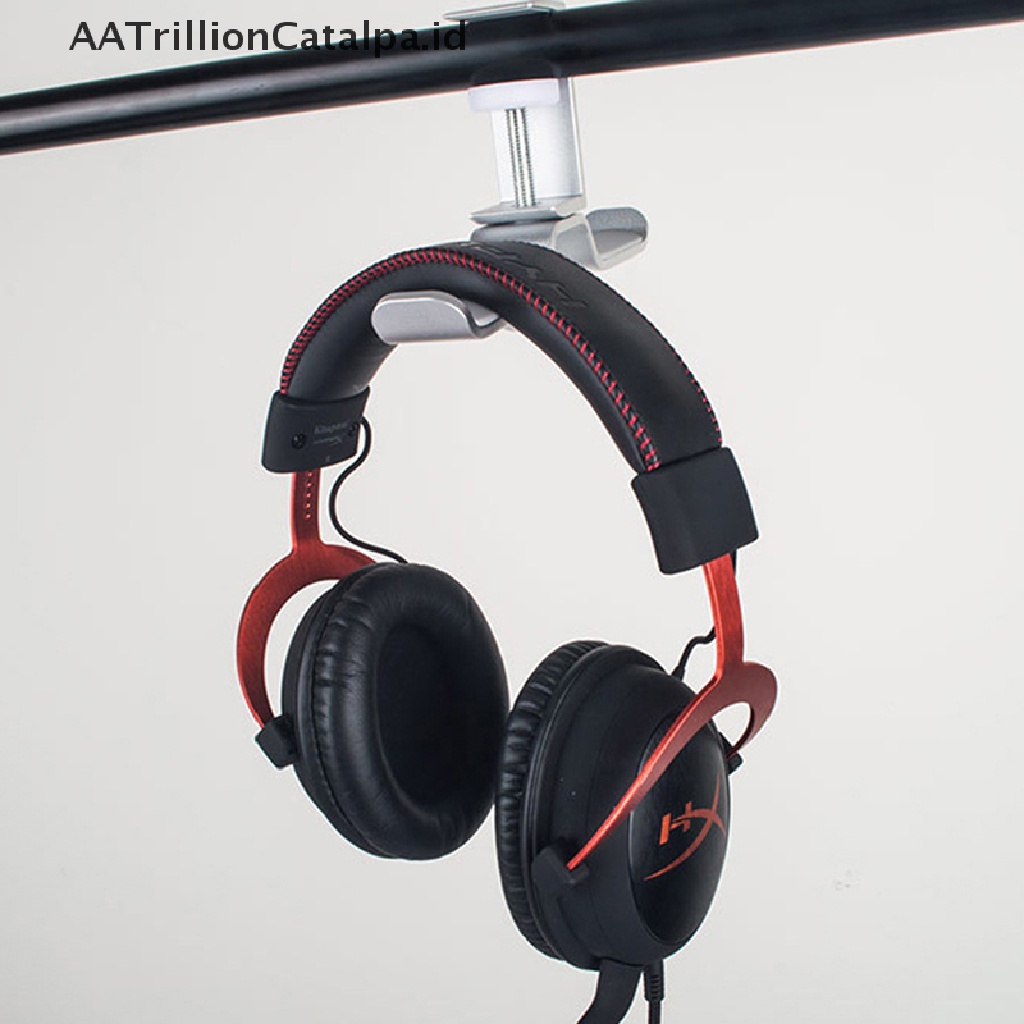 Aatrillioncatalpa Rak Gantung Headphone Gaming Universal Untuk Meja Kantor