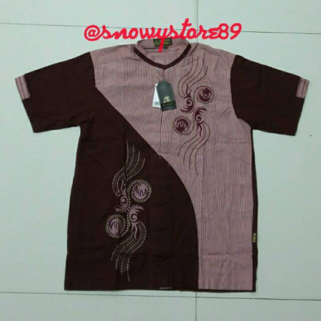 Baju Koko Al-Mulk Lengan Pendek (1)