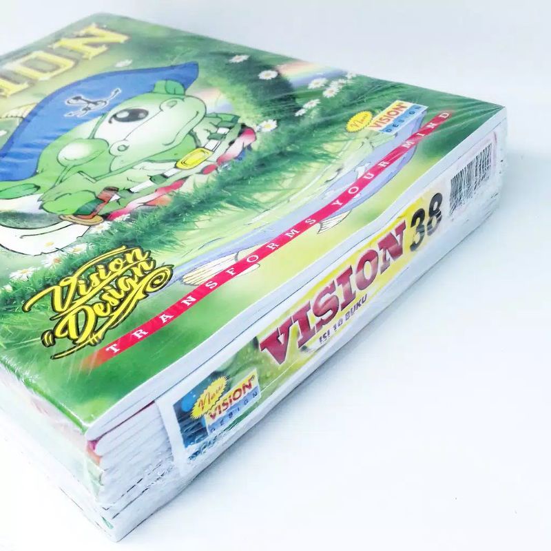 

Buku tulis vision isi 38lembar x 10pack.
