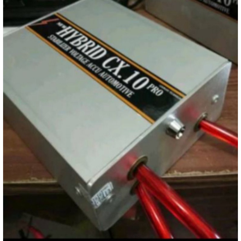 STABILIZER aki mobil HYBRID Cx 10 pro New/ irit bahan bakar dan bertenaga