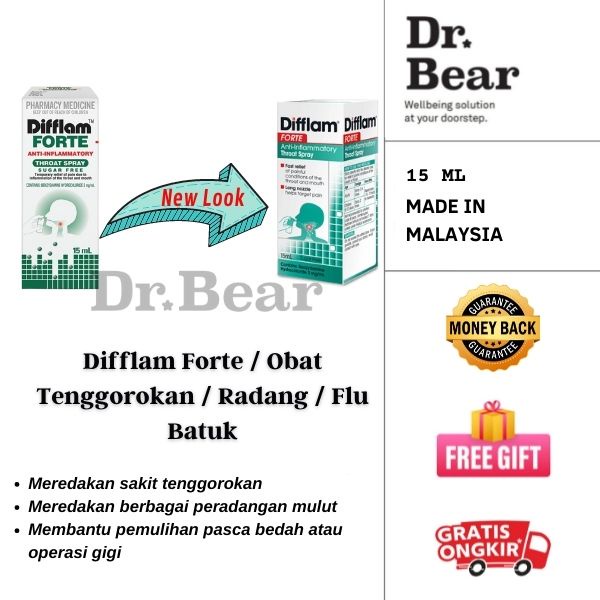 Difflam Forte Sore Throat Spray 15mL
