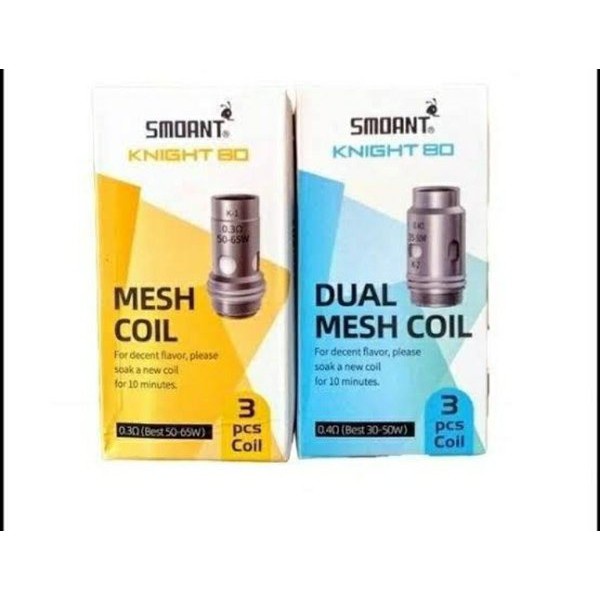 COIL SMOANT KNIGHT 0.4 OHM MESH / COIL SMOANT KNIGHT 0.3 OHM K1