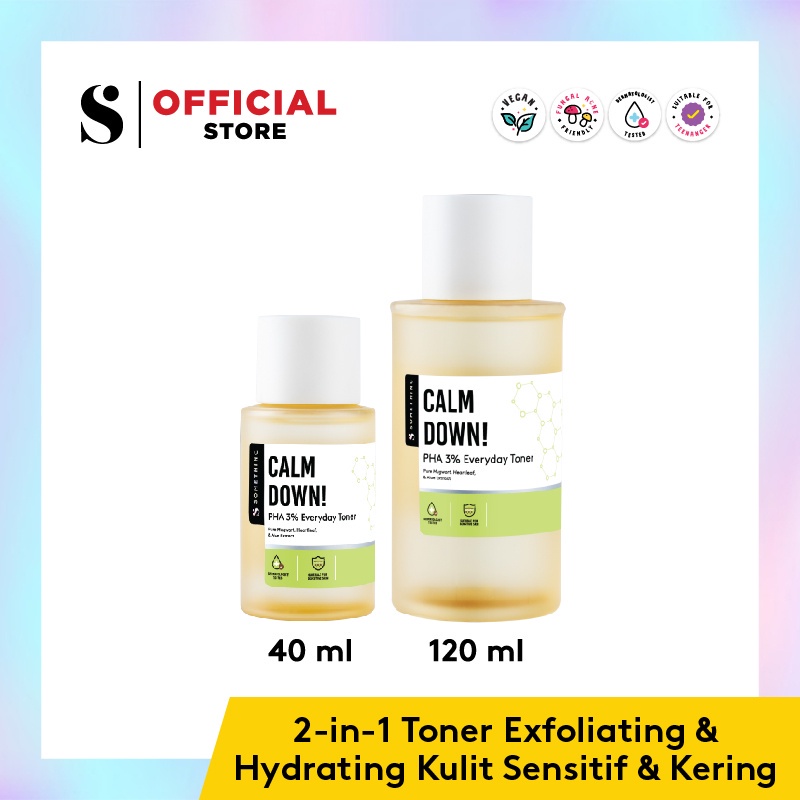 SOMETHINC Calm Down! PHA 3% Everyday Toner