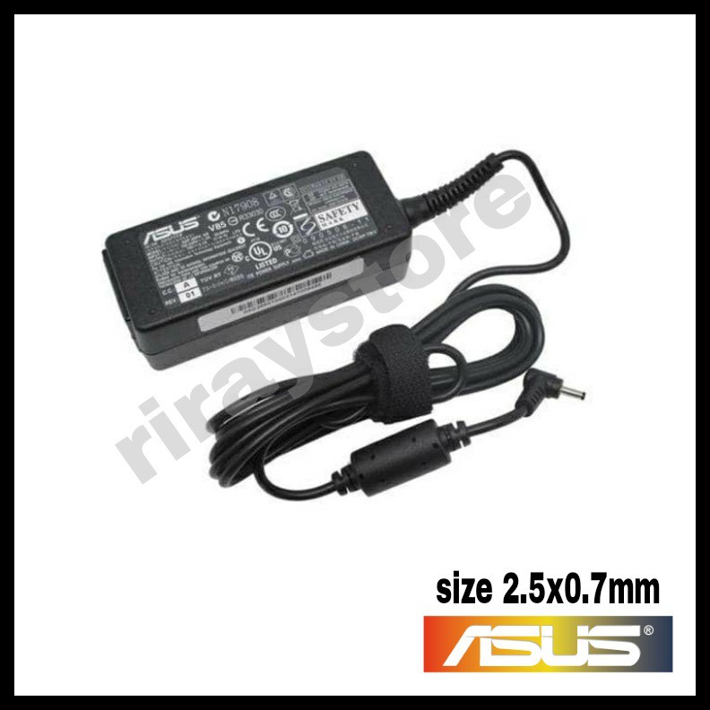 Charger Notebook Asus Eepc Eee PC 1001P, 1005HA,1008P, 1008HA, 1101HA, 1106HA 19V 2.1A (2.5 x 0.7mm)