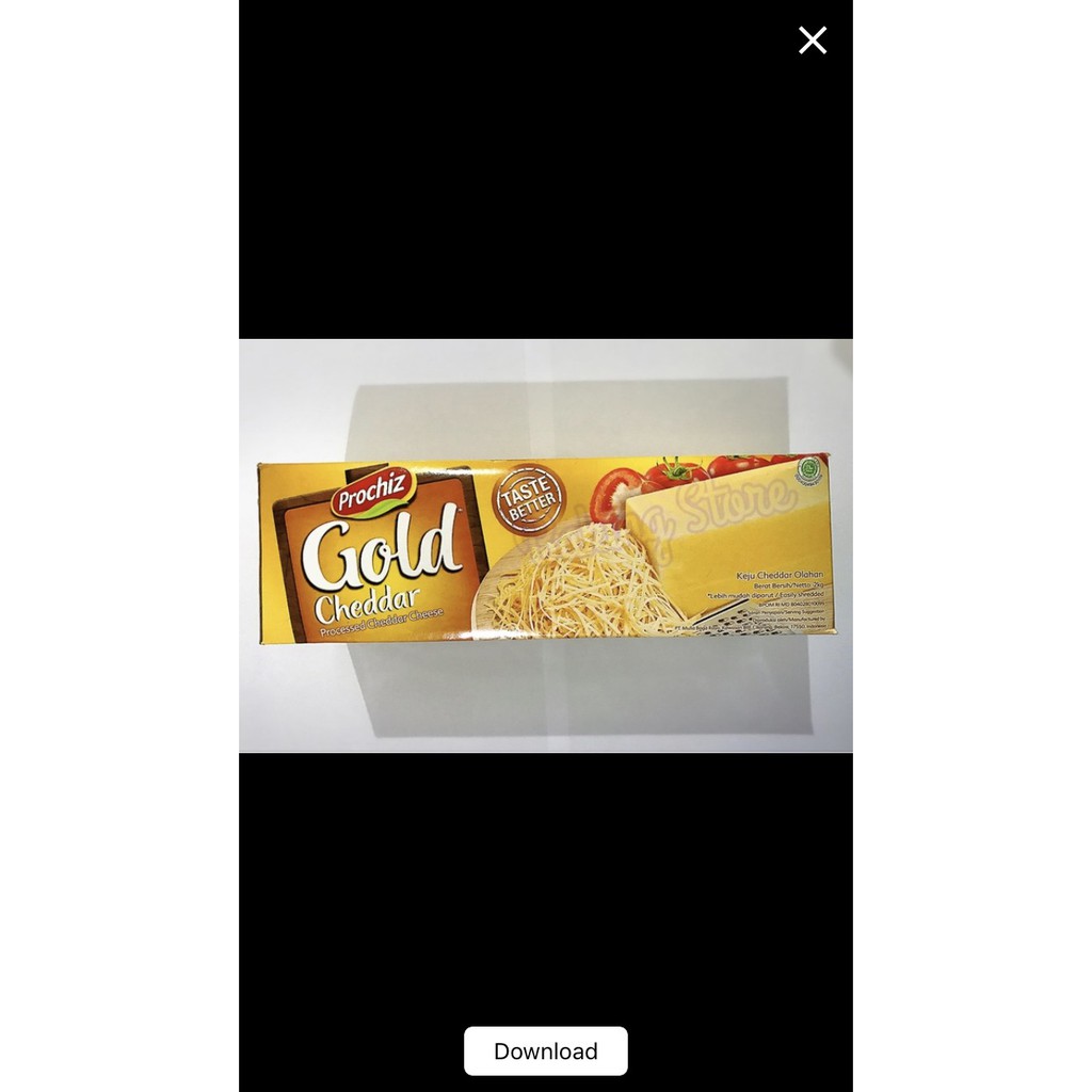 

Keju Cheddar Prochiz Gold Gold 8x2kg - Gosend Only!!!