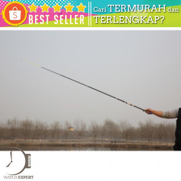 Joran Pancing Carbon Fiber Telescopic 2.1M - Zhenyi BS-210 Hitam