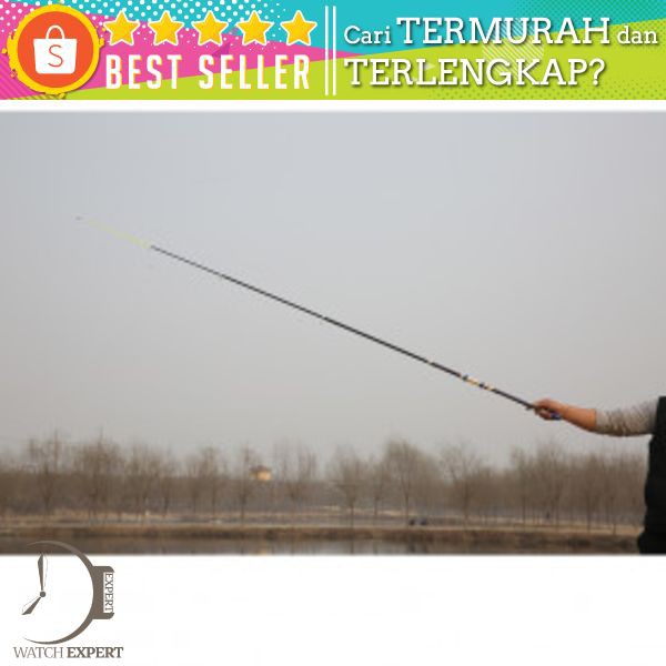 Joran Pancing Carbon Fiber Telescopic 2.1M - Zhenyi BS-210 Hitam