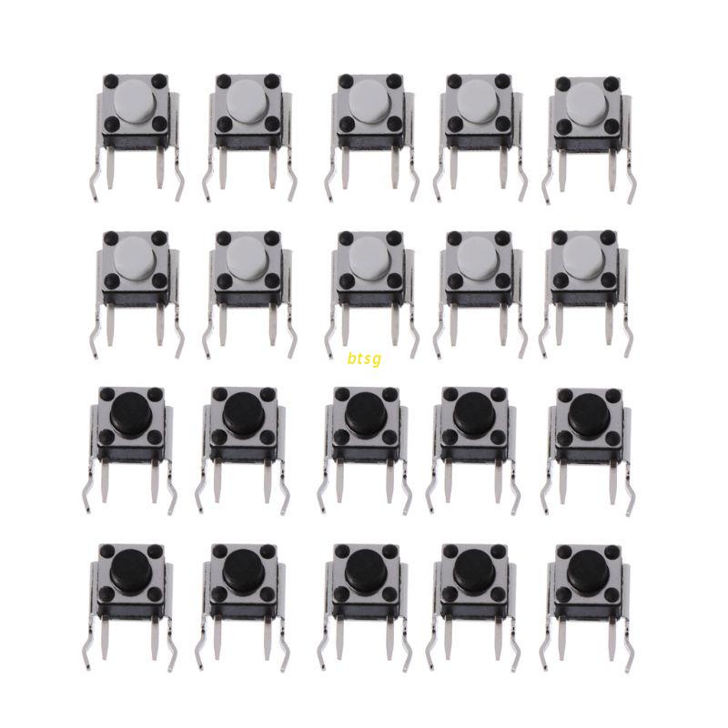 btsg 10Pcs Replacement Repair Parts LB RB Switch Bumper Joystick Button for Xbox 360 Controller