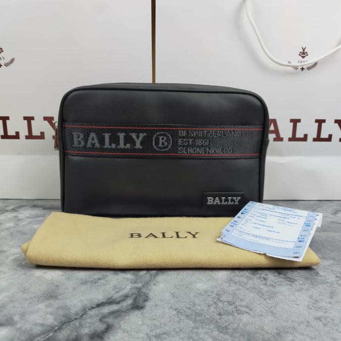 CLUTCH BAG TAS TANGAN POUCH PRIA BALLY MIRROR