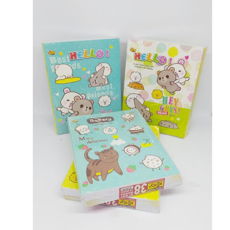 Buku Tulis Kiky 38lembar