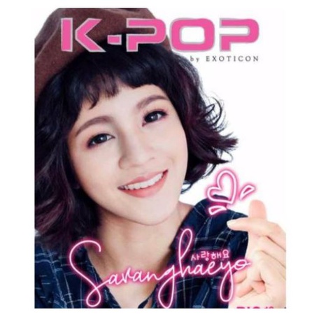 ^ KYRA ^ K-PoP Contact Lens Lensa Kontak Soft Lens Mata KPOP - Big Eye - 16 mm - Plano