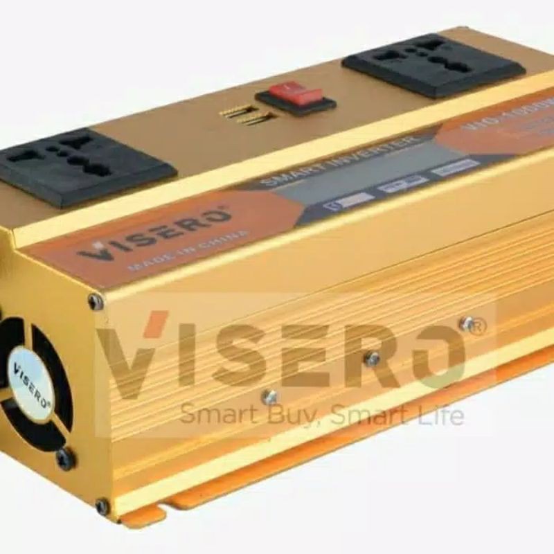 Power Inverter Smart Visero with LCD Display 1000W (VIO-1000W GM)