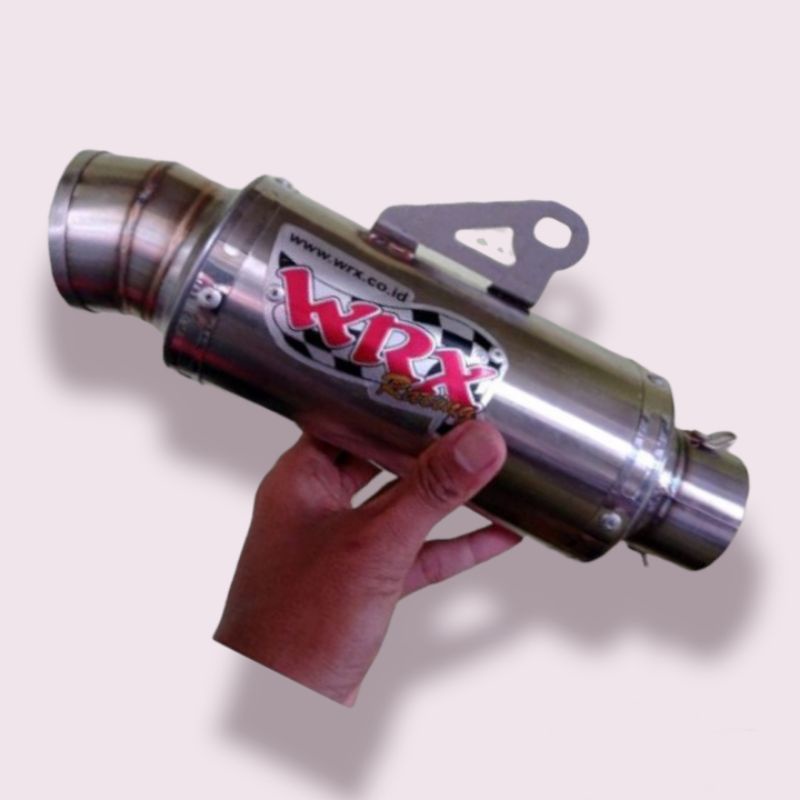 Knalpot racing wrx beat genio SCOPY VARIO 125 VARIO 150 PCX MIO SPORTY  MIO M3 AEROX NMAX LEXI XTRADE-Slincer wrx aja