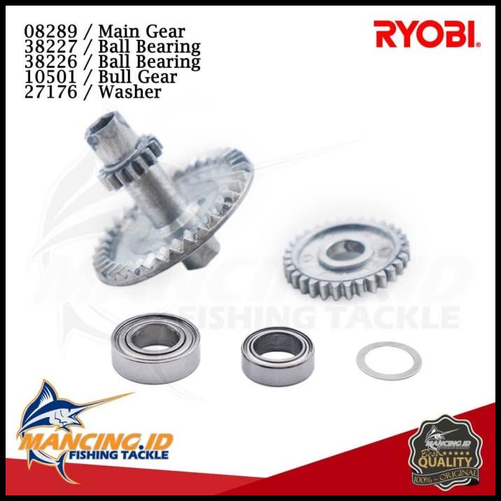 Sparepart Reel Ryobi 6000 & 8000 Main Gear