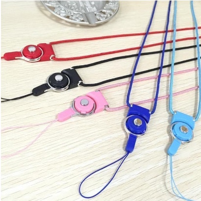 BMSH Tali Gantungan HP 2in1 / Strap Gantungan HP Model Kalung Lanyard / Tali Gantungan HP Lanyard