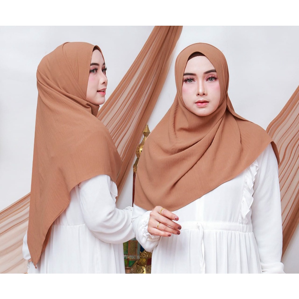 Pashmina Crinkle Airflow/Hijab Pashmina Crinkle Airflow