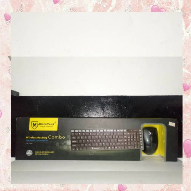 Keyboard & Mouse COMBO Micropack KM-220W