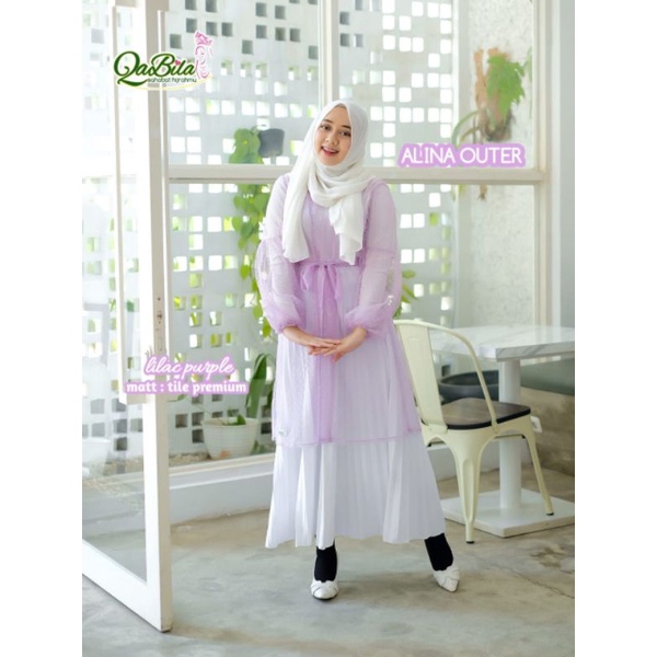 READY SETOK Alina Outer By qabila_official