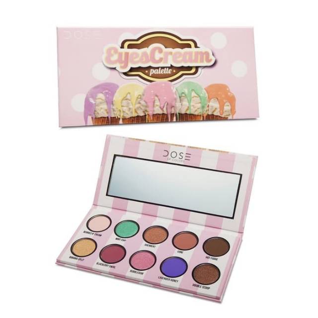 EYESHADOW PALETTE DOS / EYESCREAM PALETTE 10 COLOR