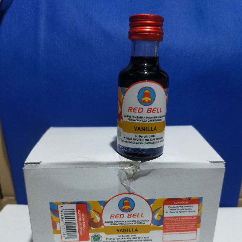 

ESSEN ESSENCE OIL VANILI PERISA VANILLA RED BELL 30ML