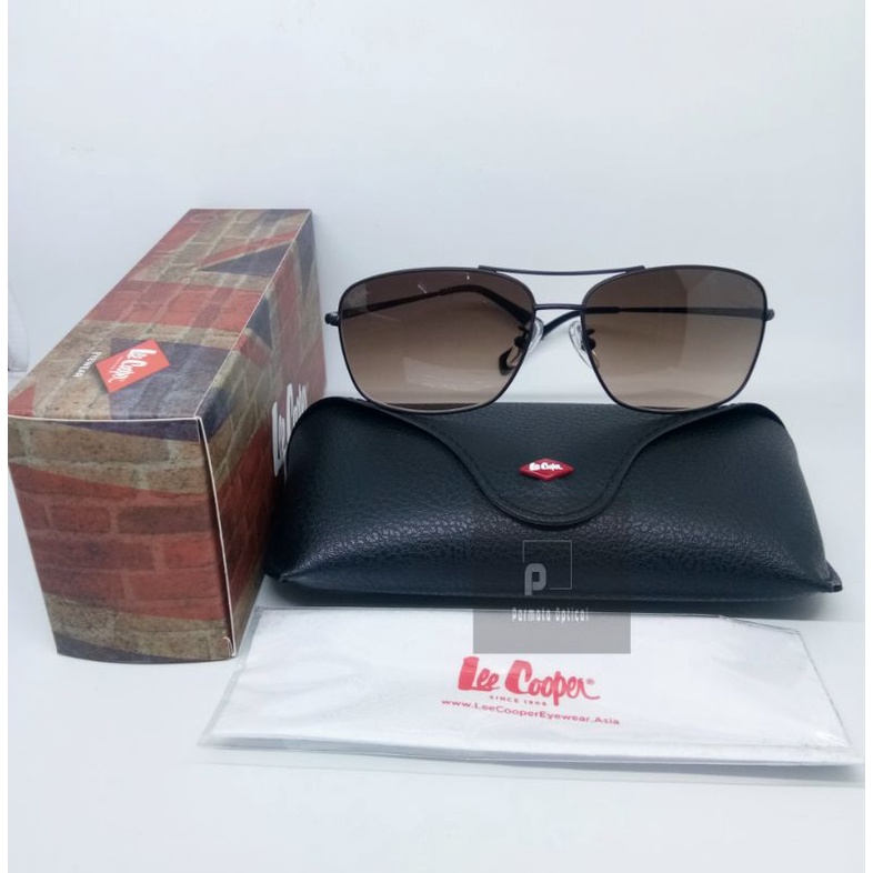 Kacamata hitam original pilot Lee Cooper 100% anti uv