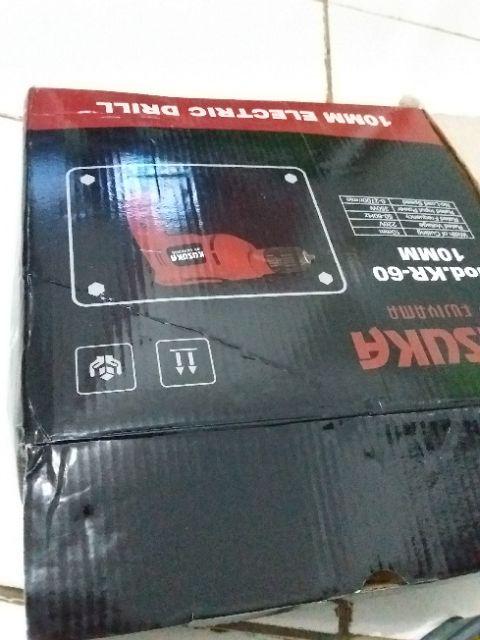 Mesin Bor Electric Drill 10mm Kr60 Kusuka By Fujiyama