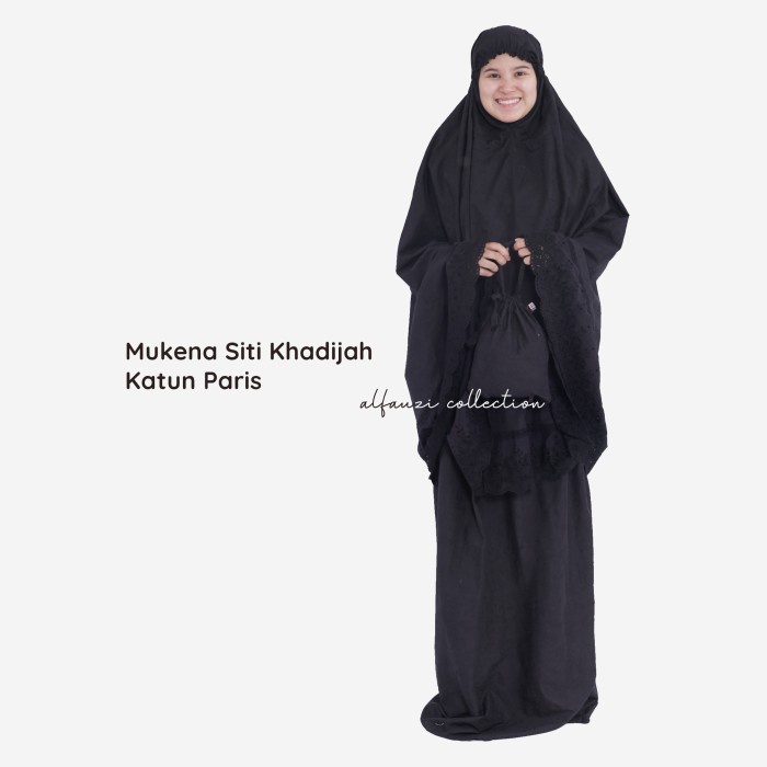 Mukena Dewasa Terusan Katun Jepang Peralatan Sholat Mewah Nyaman Besar A7F9 Perempuan Adem Termurah 