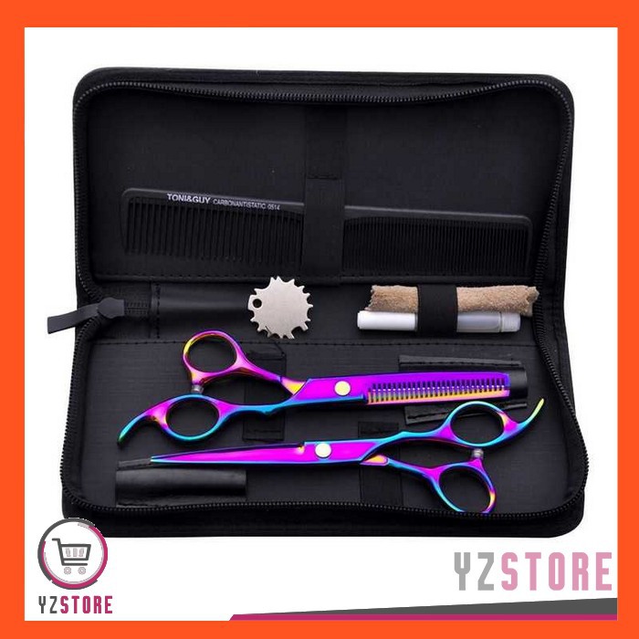 Gunting Set Smith Chu Potong Cukur Rambut Salon Profesional M132 ( Bisa Bayar Ditempat ) YZ54