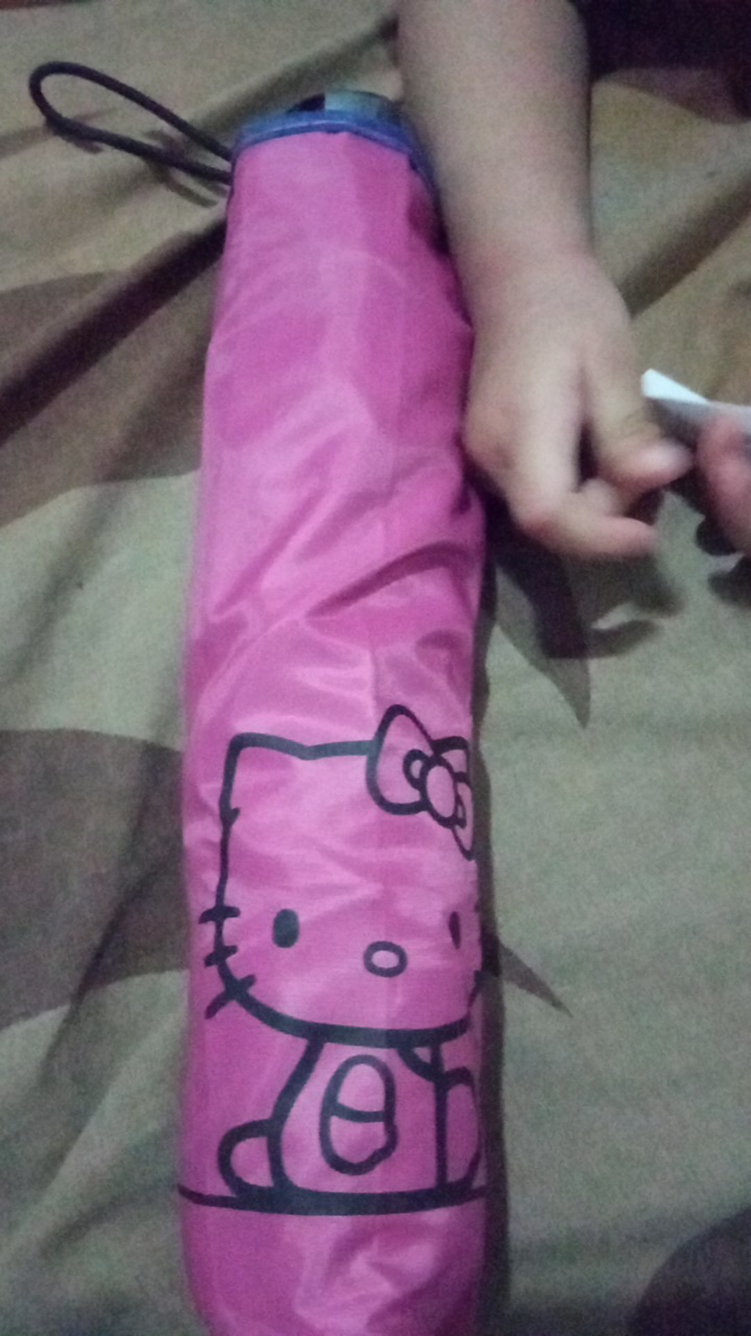 Payung Lipat Korea Jepang Fancy Hello Kitty Uv Protection