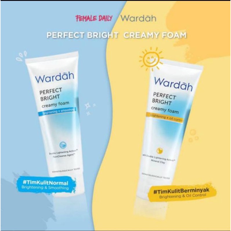 WARDAH Perfect Bright Creamy Foam