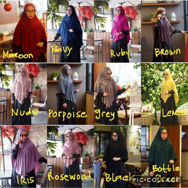Kayna Bergo Antem Cierra (hijab instant)