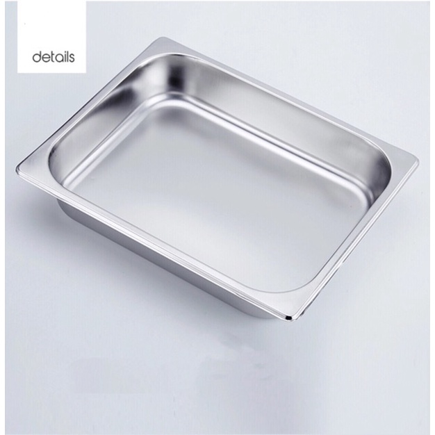 Roll top 9L chafer chafing dish stainless steel wadah saji Prasmanan