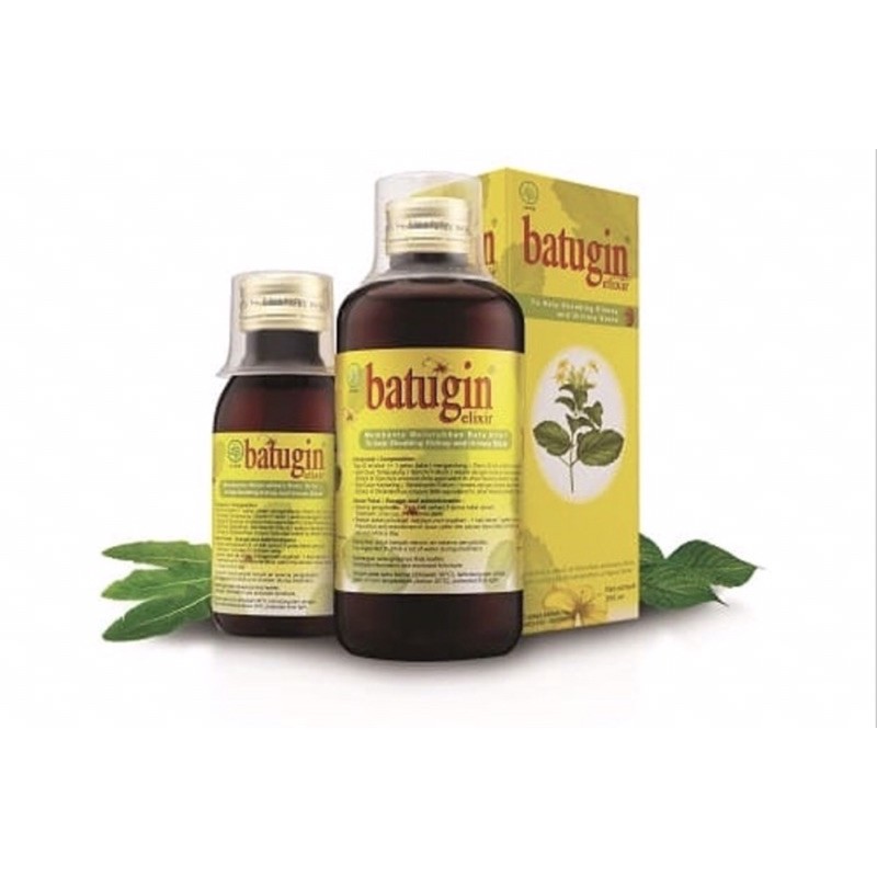 Batugin elixir 120 ml | 300 ml ( memperlancar buang air kecil &amp; penghancur batu ginjal )