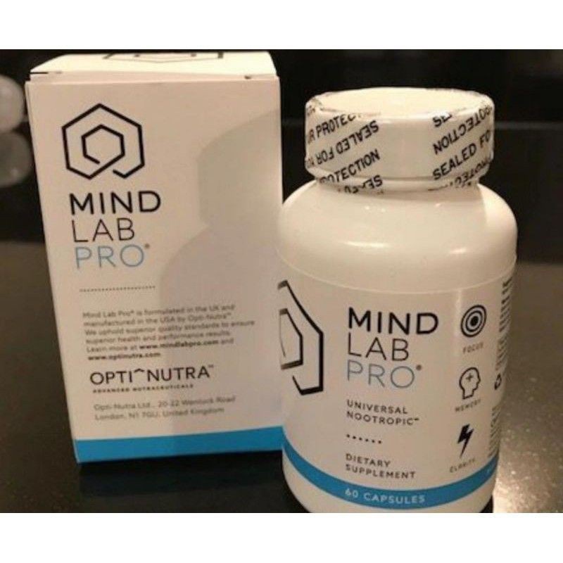 Mind Lab Pro Suplemen Otak Universal Nootropic Mindlab Pro 60 Caps Vitamin Otak Asli Import