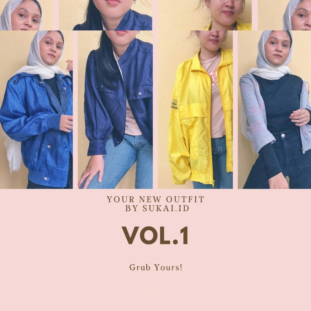 Thrift Shop Branded Murah Hoodie Jaket Crewneck Vintage Oversize by Sukai.id