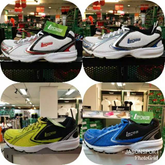 Sepatu league legas twister la m running shoes pria sneakers cowo murah original promo