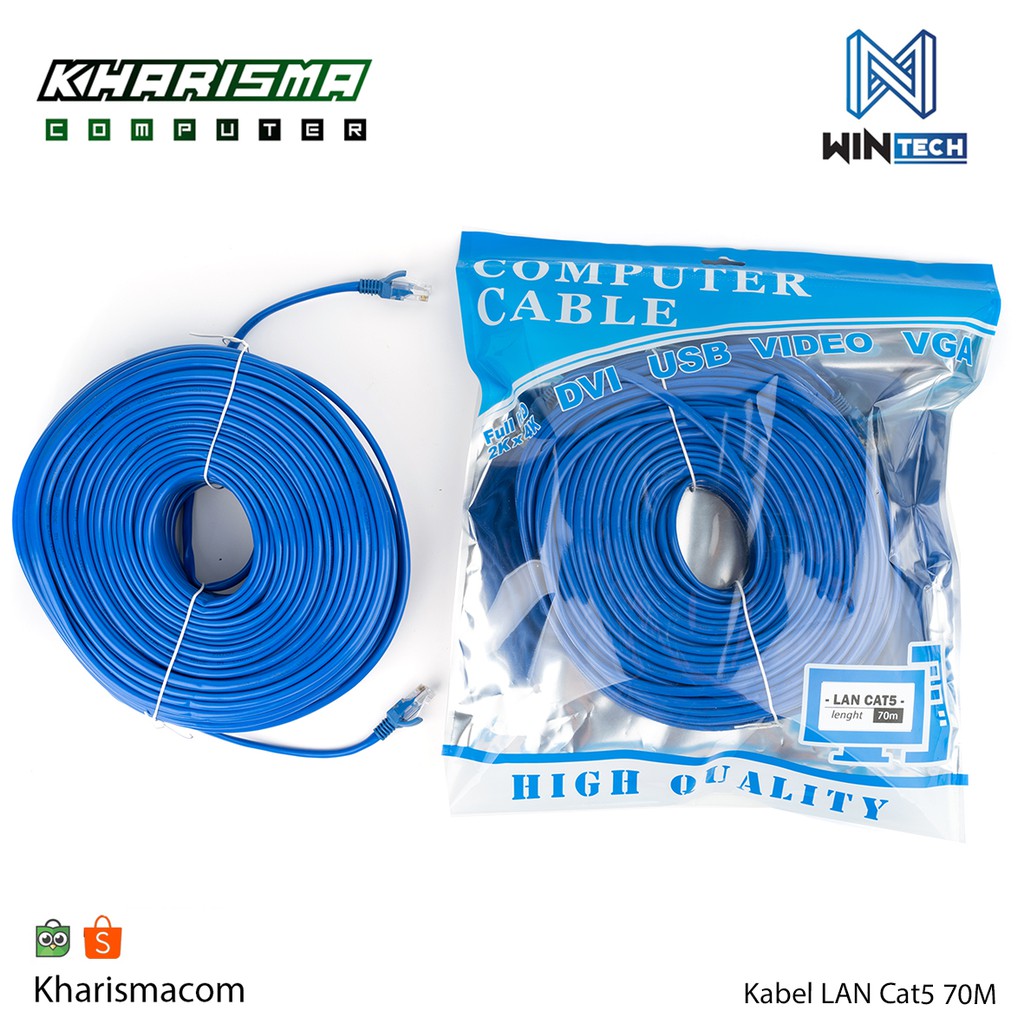 KABEL UTP LAN CAT5 - UTP CAT5 70 METER