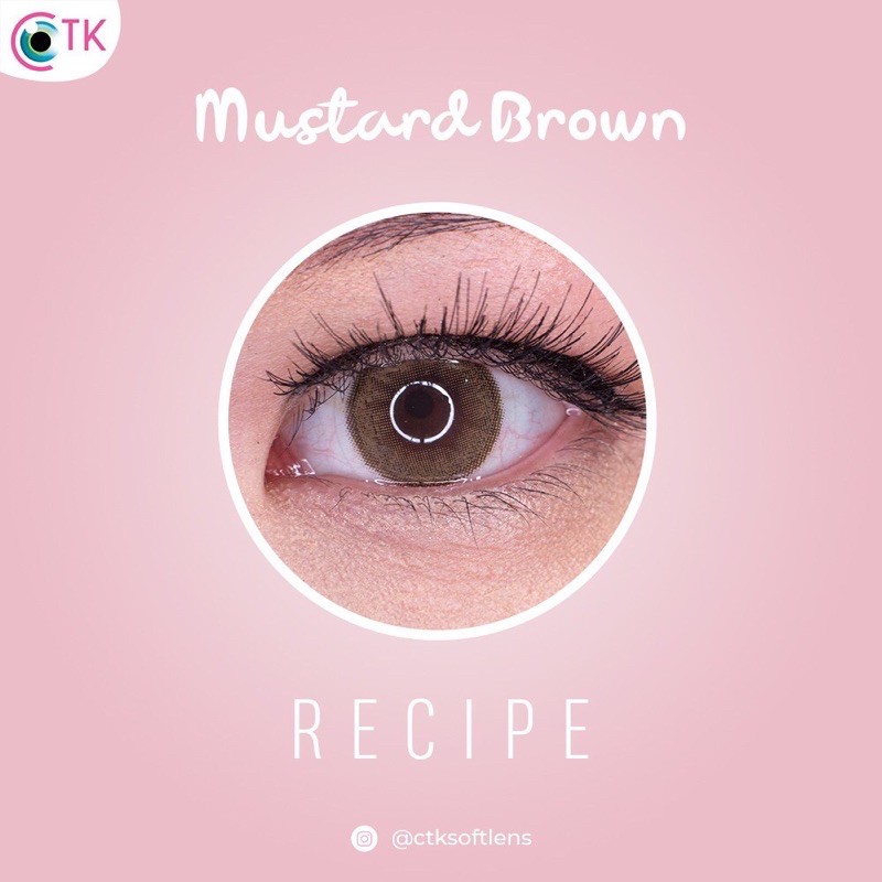 Softlens RECIPE Normal &amp; Minus 0.50 s/d 3.00 - CTK + FREE LENSCASE - KASIMURA