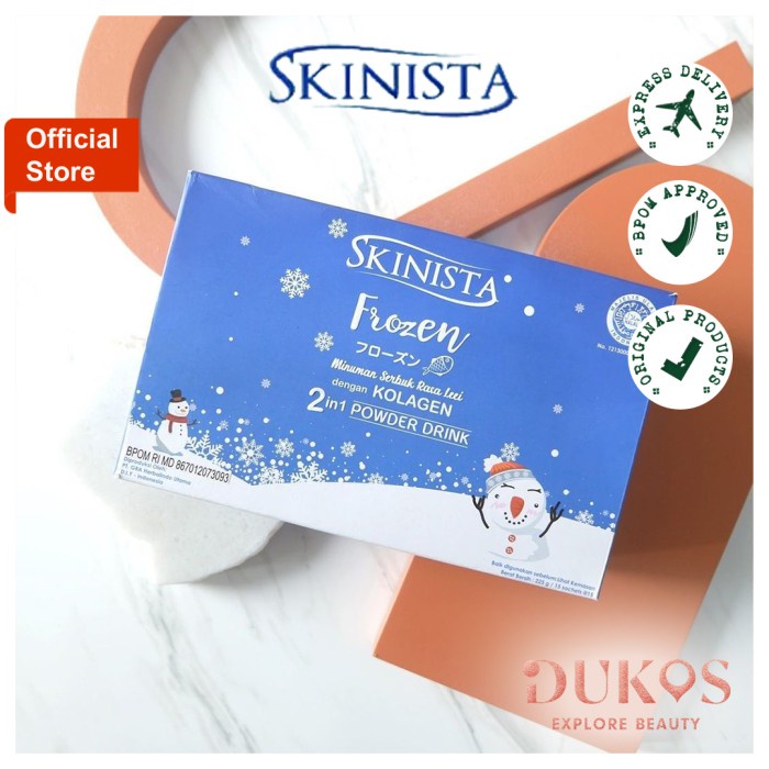 

(BISA COD) Frozen Collagen 2in1 Powder Drink by Skinista / Frozen Collagen Drink