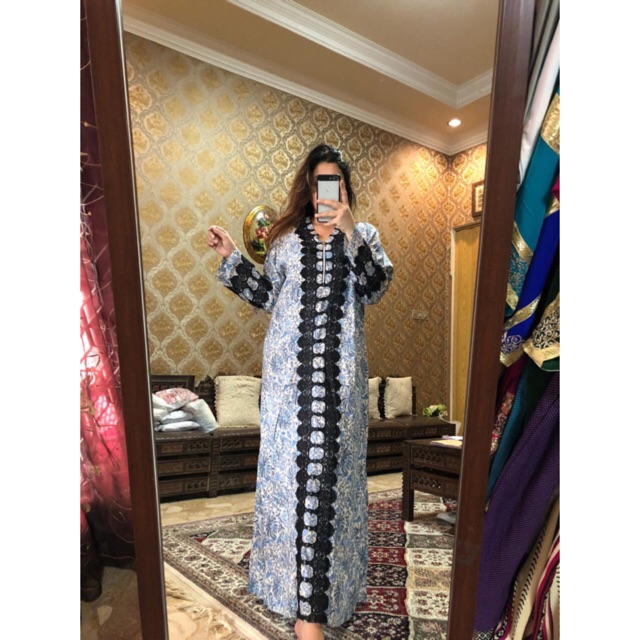 Daster arab SHALMA CORAK by TEBY ORI