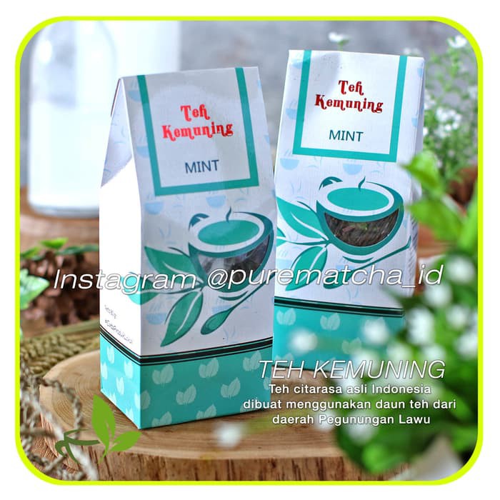

Teh Kemuning Asli Indonesia Authentic Indonesian Mint Tea - tth1816