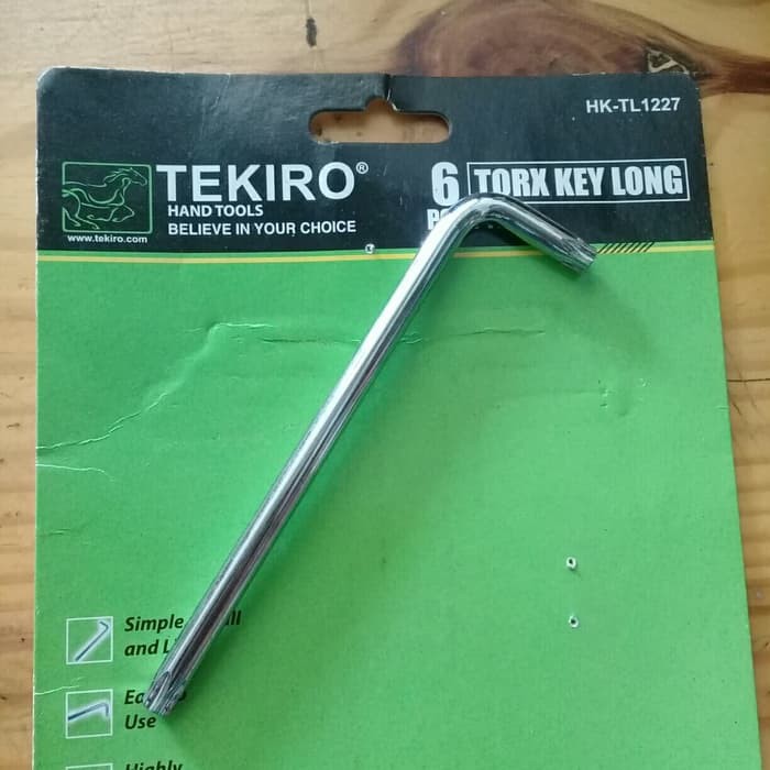 Kunci L Bintang Tekiro T30 Kunci L Panjang Tekiro Torx Key Long