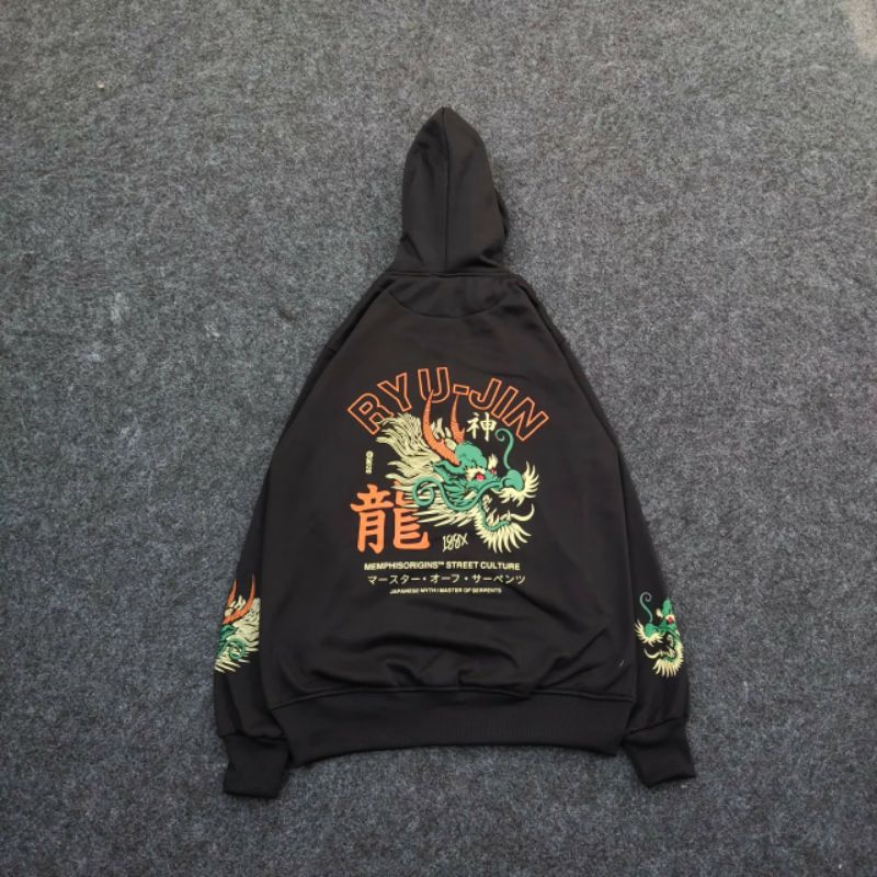 PULLOVER HOODIE - DRAGA/Sweater Hoodie MEMPHISORIGINS Terbaru /Jaket MEMPHISORIGINS RYU JIN