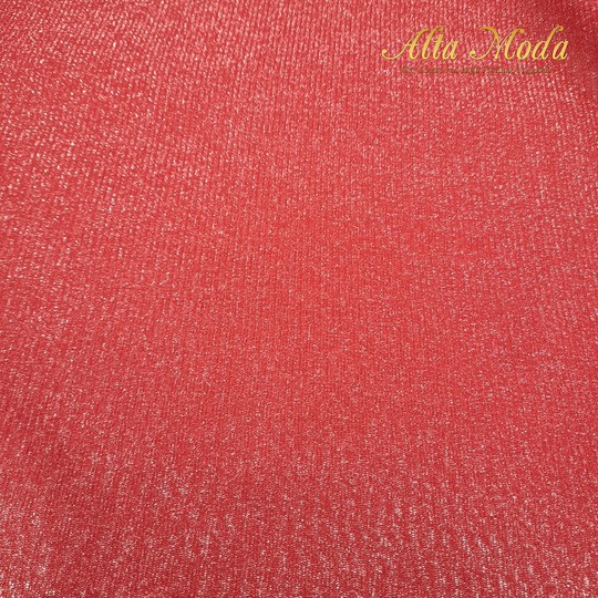 

Alta Moda Lycra Stretch Strech Lurex Shining Red (1M)